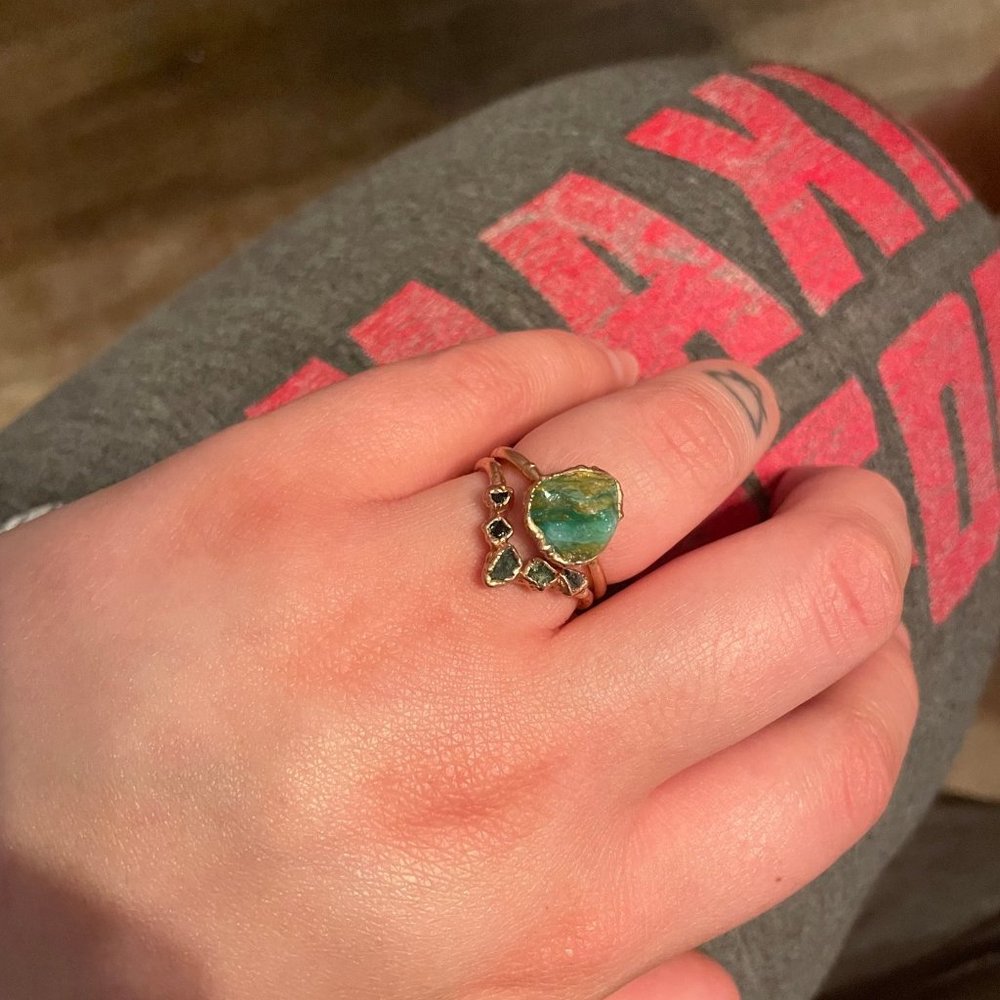 Size 9 Boho Rings